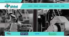 Desktop Screenshot of globalotomasyon.net