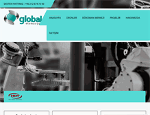 Tablet Screenshot of globalotomasyon.net